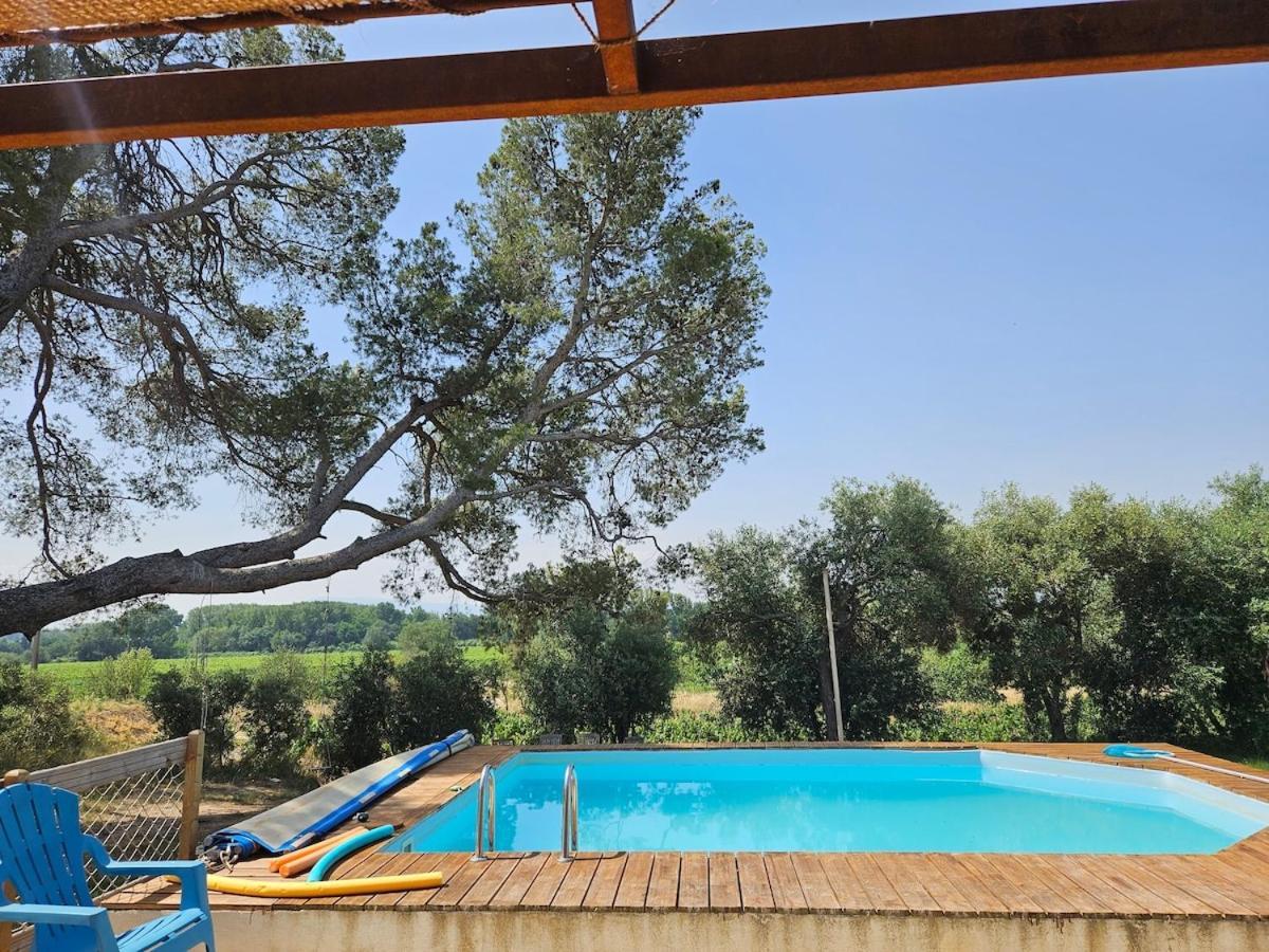 Domaine Saint Augustin Villa Rieux-Minervois Exterior photo